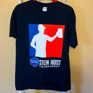 NWOT Sam Adams Beer Stein Hoist Tournament Champ 412 T-Shirt St Patrick’s Day.